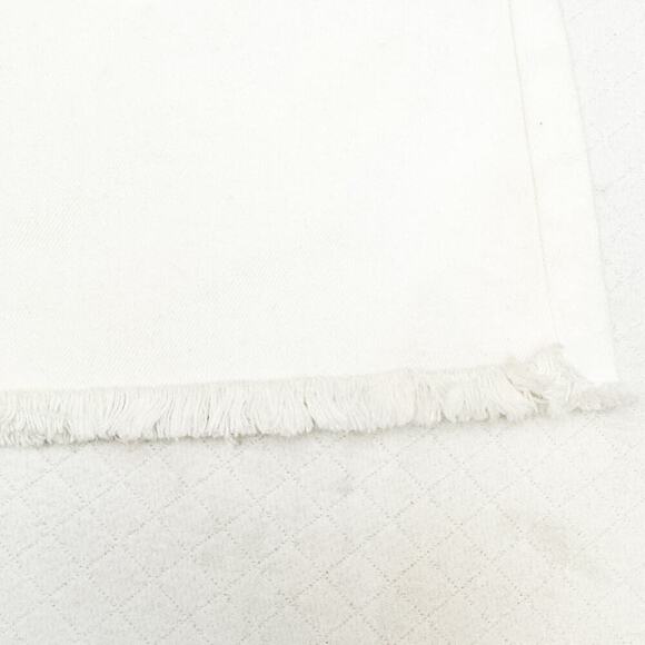 Madewell Rigid Denim A-Line Button Fly Skirt White Size 32 NWT - Picture 4 of 9